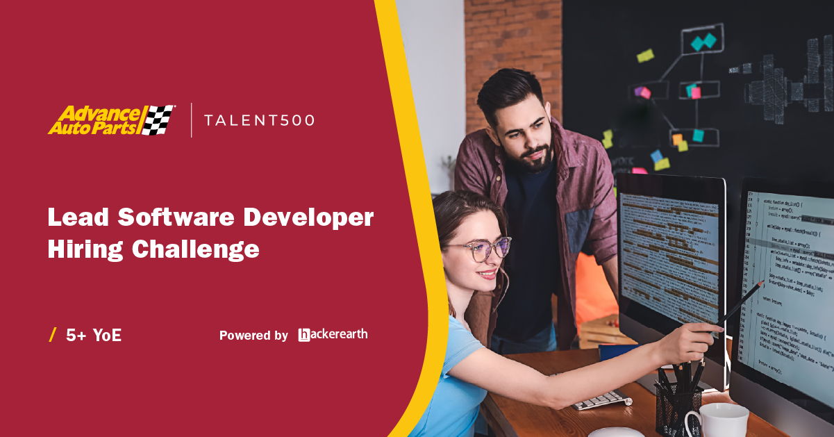 AAP Lead Software Developer Hiring Challenge