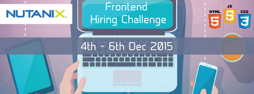 Nutanix Frontend Hiring Challenge